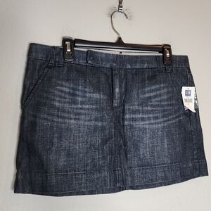 NWT Gap Denim Mini Skirt Women's Size 10